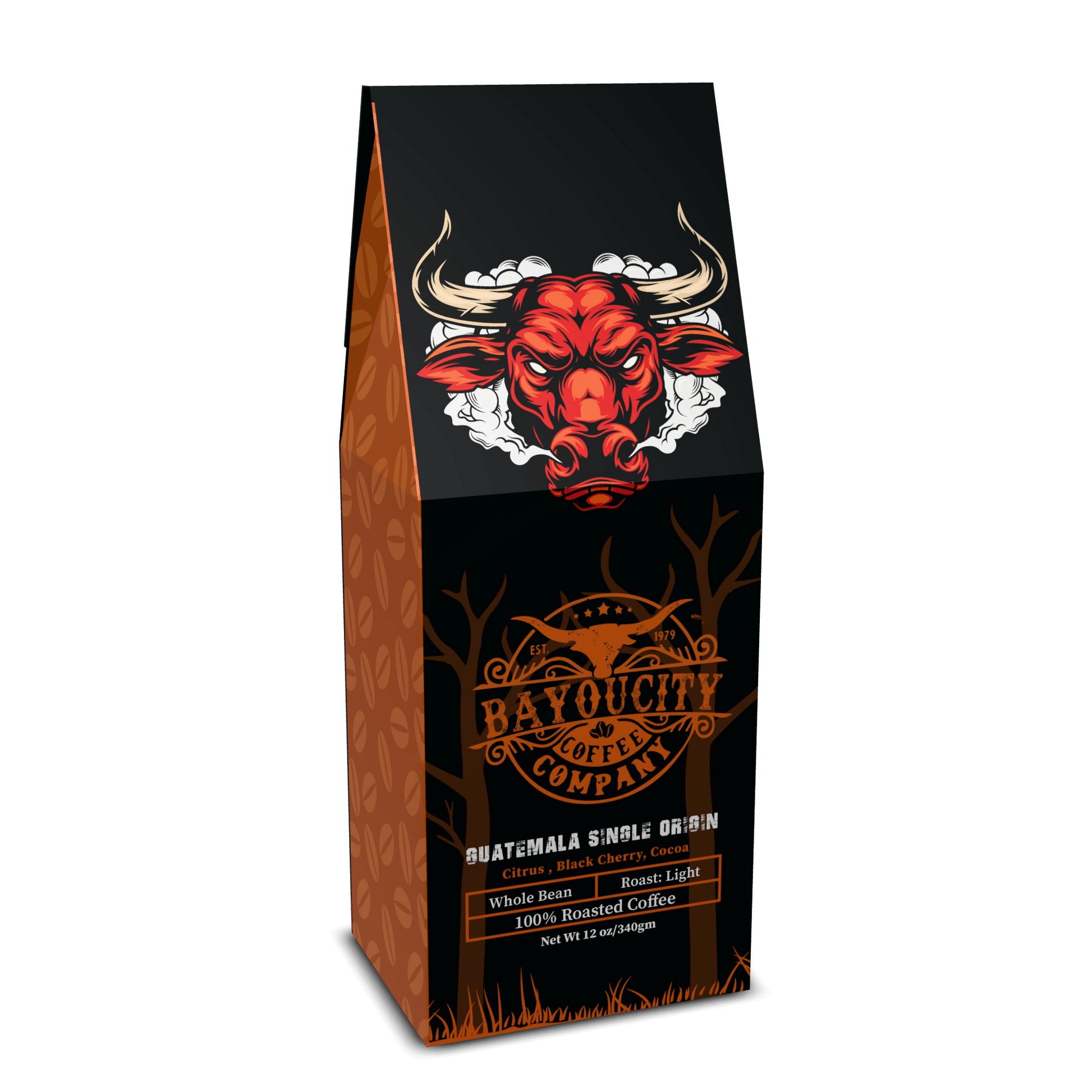 12 ounce bag of Guatemala Single Origin coffee from Bayou City Coffee