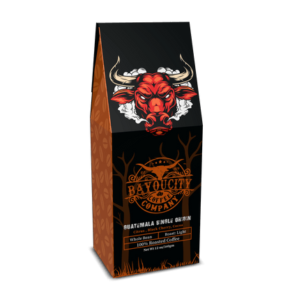 12 ounce bag of Guatemala Single Origin coffee from Bayou City Coffee