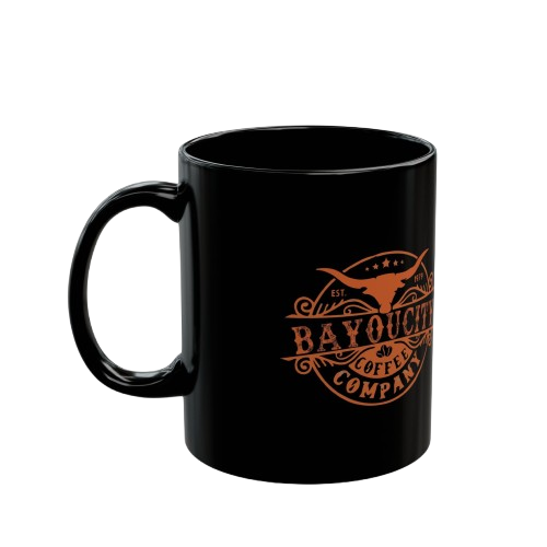 Bayou City Coffee Mug 11 oz (Black)
