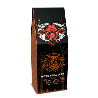 12 ounce bag of Mexico Single Origin coffee from Bayou City Coffee